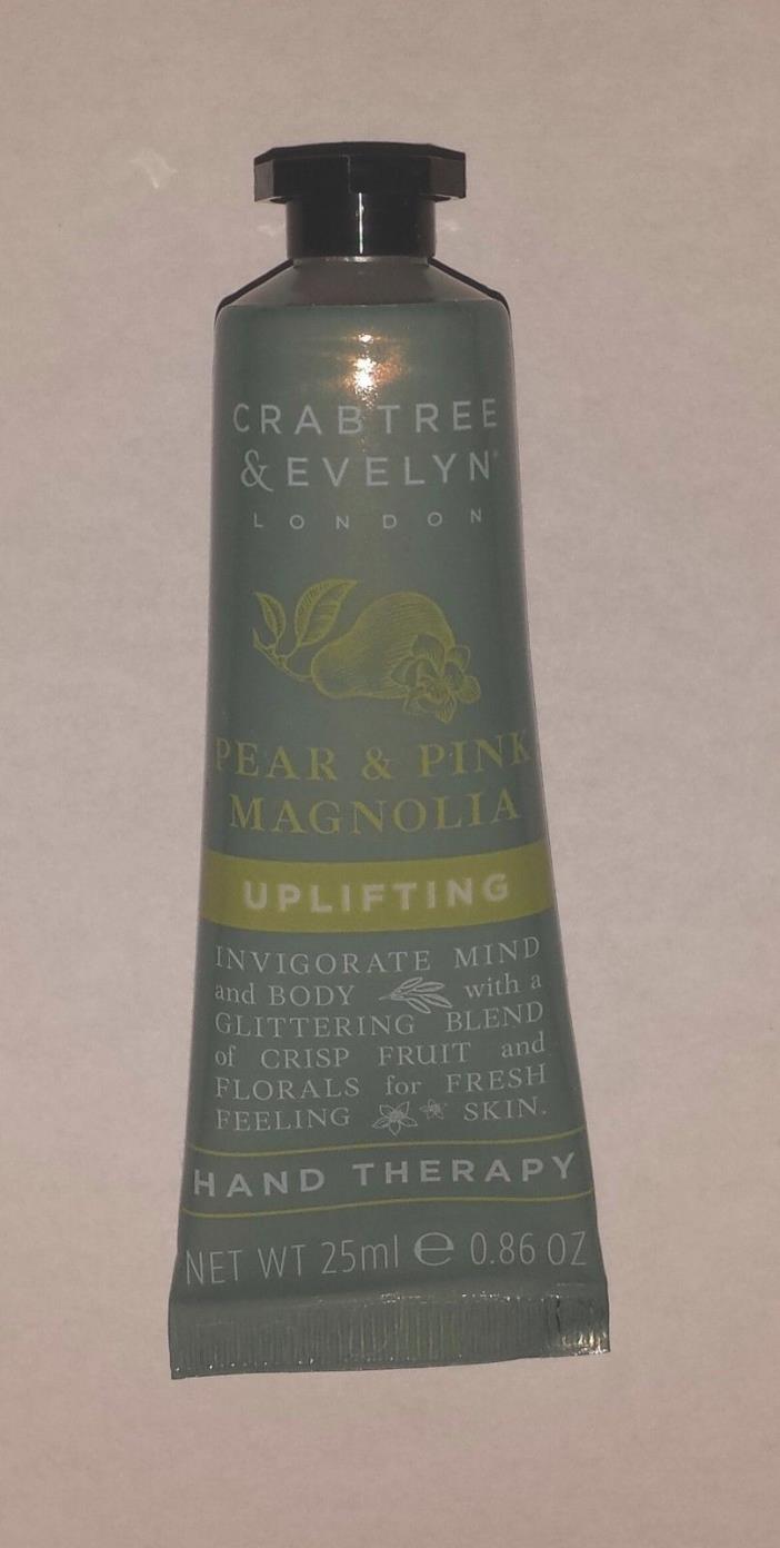 Crabtree & Evelyn PEAR & PINK MAGNOLIA Hydrating Hand Therapy Cream (0.86 oz)