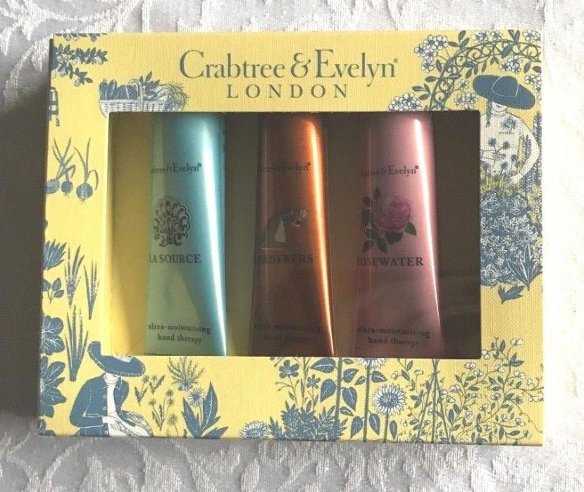 Crabtree & Evelyn Mini Hand Therapy Gift Set 3x10g