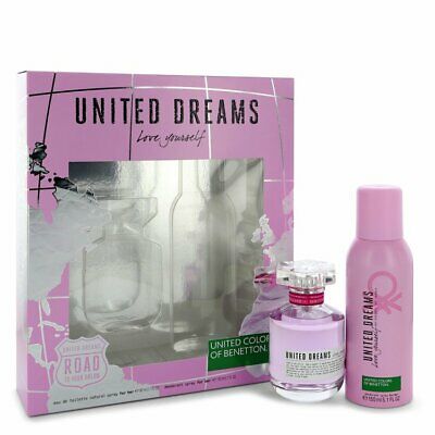 United Dreams Love Yourself by Benetton Gift Set for Women