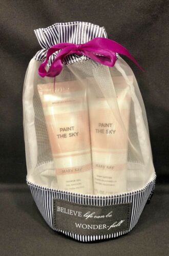 Mary Kay 3pc Set Believe + Wonder - Paint The Sky Body Lotion & Shower Gel  New
