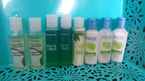 Bath and Body Works White Citrus Coconut Lime Finesse LOT travel size