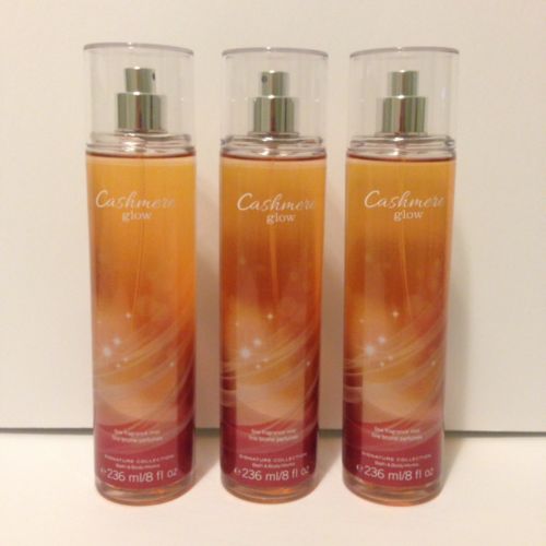 3 NEW Bath and Body Works CASHMERE GLOW Fine Fragrance Mist