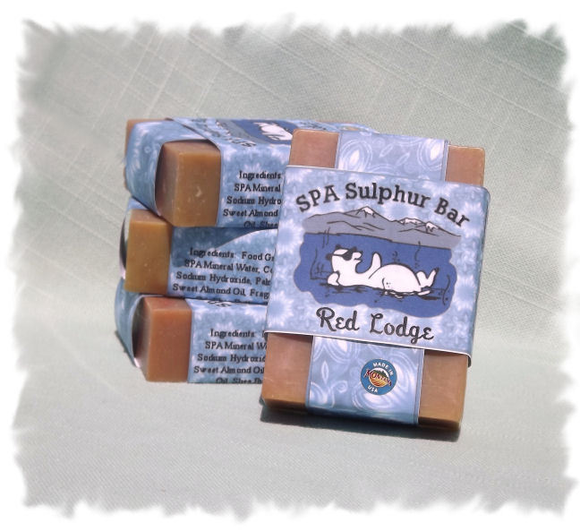 Winter Wonderland _ Red Lodge SPA Sulphur Mineral Soap Made in Montana