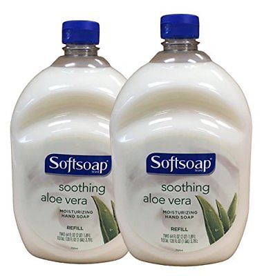Softsoap Hand Soap Soothing Aloe Vera Moisturizing Hand Soap Refill 64 Flu..