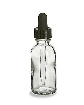 bottle - 30 mL - glass with droppers - child-proof