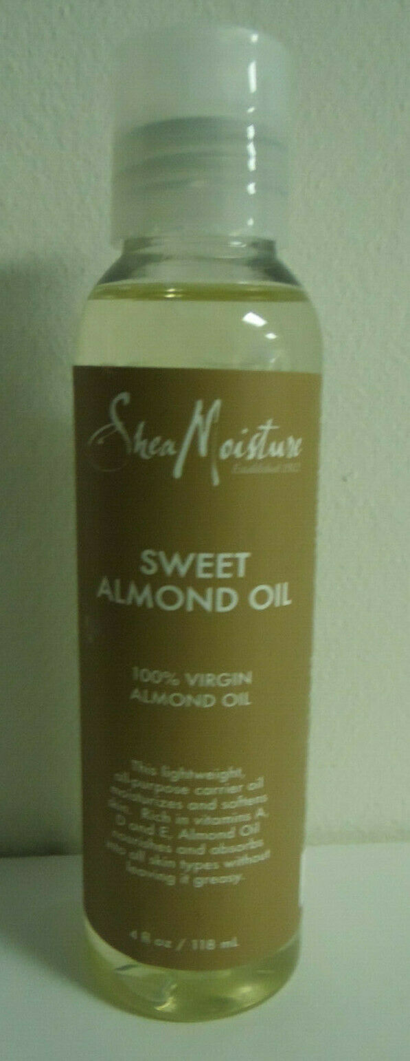 Shea Moisture Sweet Almond Oil 100% Virgin Oil 4 oz