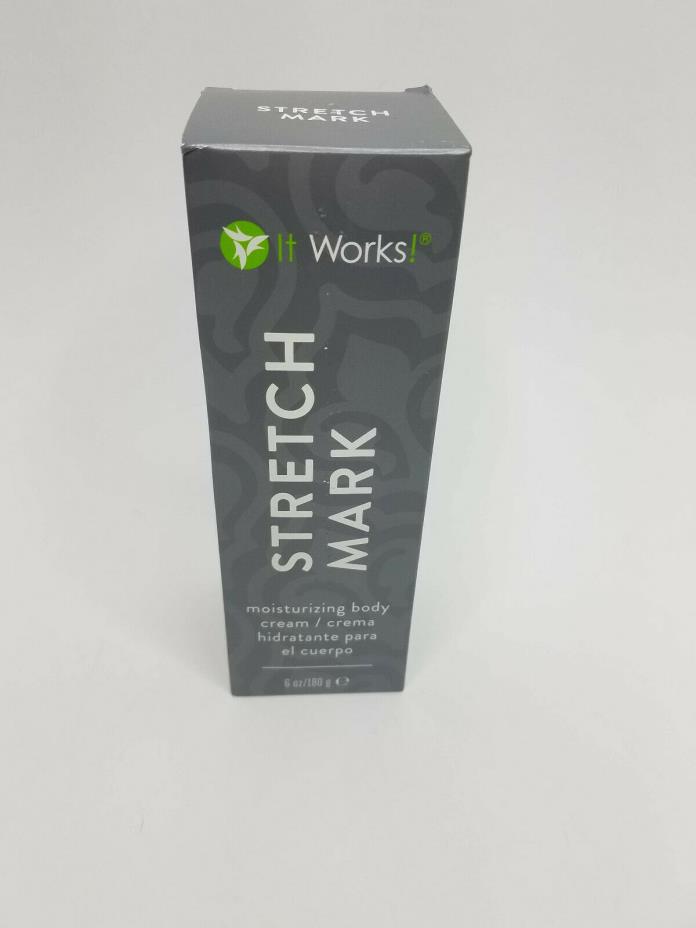 It Works! Stretch Mark Moisturizing Body Cream 6 oz. New in Box 01/20