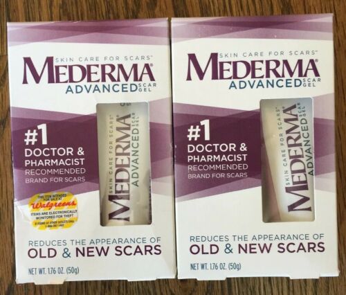 2 Boxes Mederma Advances Scar Gel 3.2019 Exp.