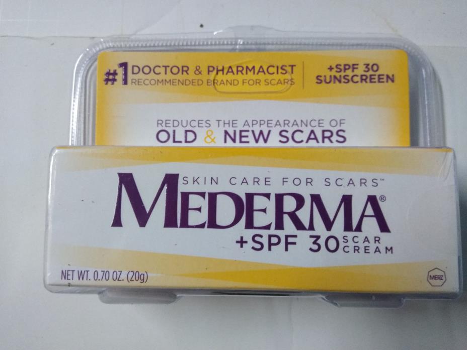 Mederma Advanced Skin Care For Scars +SPF30 Scar Cream 20g. 01/18