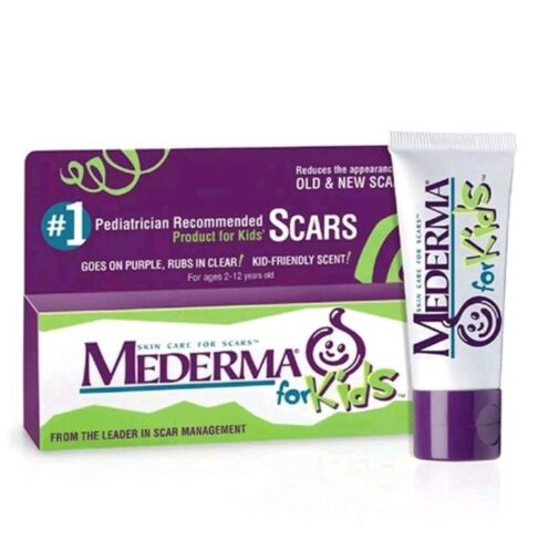 MEDERMA for kids skin care for old/new scars .70oz 20g Tube 03/2020 (A4)