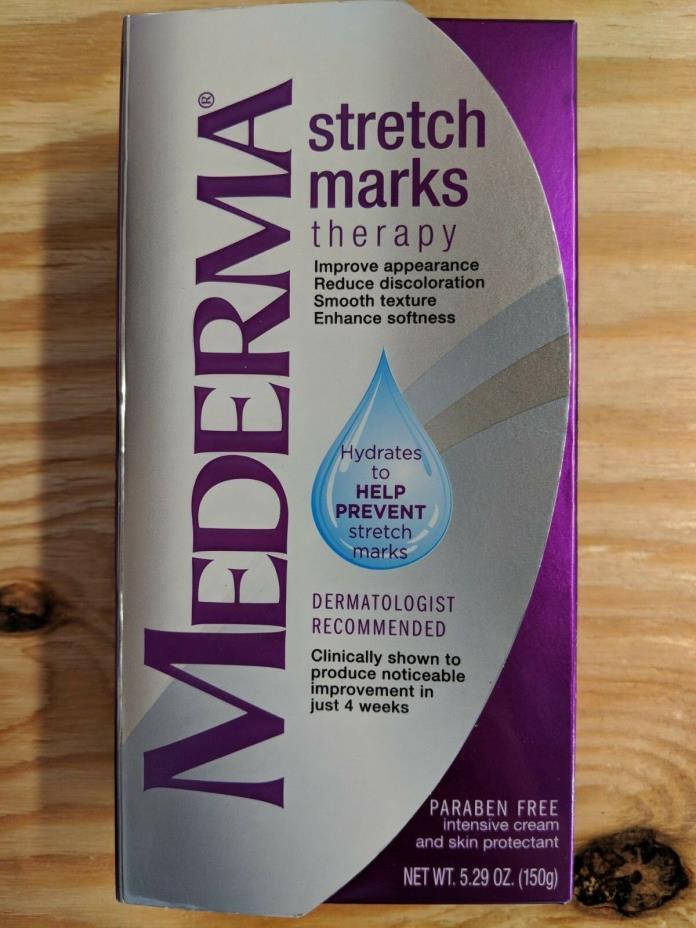 *NEW* Mederma Stretch Marks Therapy Cream 5.29oz (150g) - Expires 08/2020 *NIB*