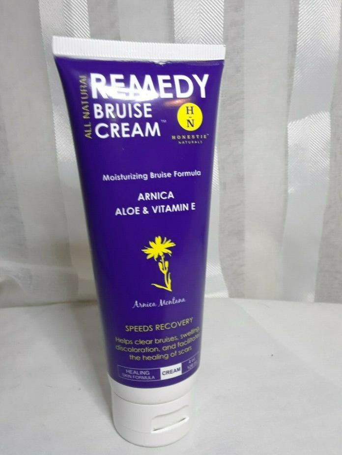 Remedy Bruise Cream - All Natural, Arnica, Aloe & Vitamin E, 4 oz., Moisturizing