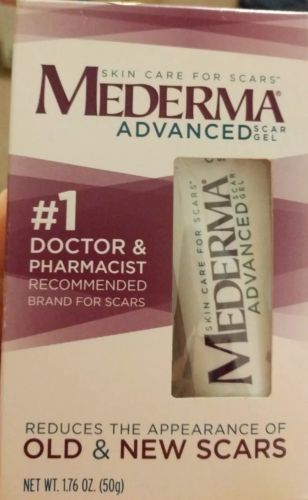 Mederma Advanced Scar Gel Skin Care For Scars 1.7 oz Exp. 5/18 & 11/18