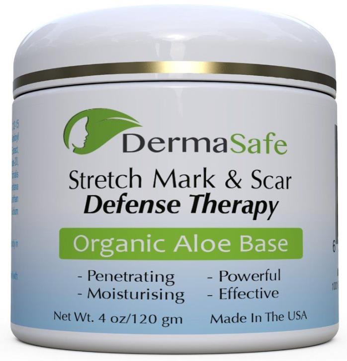 DermaSafe Stretch Mark Cream & Scar Removal Therapy Best Moisturizer