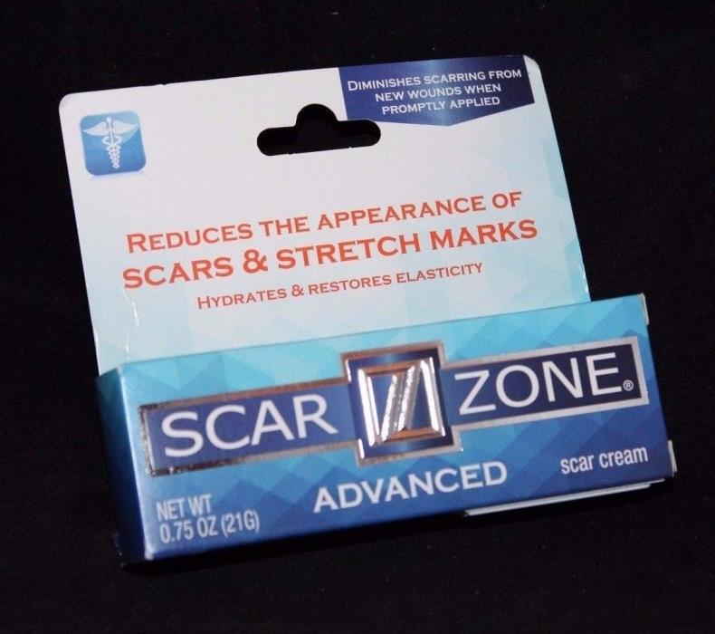 Scar Zone Advanced Scars & Stretch Marks  Cream  0.75 oz (21 g)