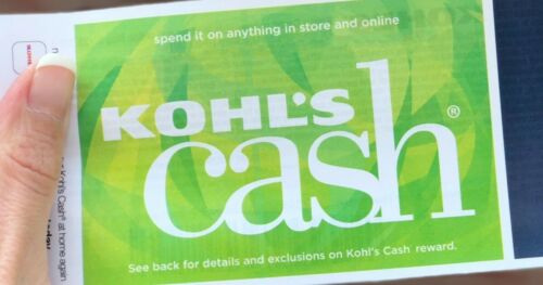 Kohl's Cash ×4 $40