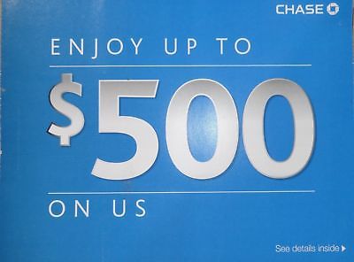 Chase $500 Total Bonus Card - $300 Checking $200 Savings Account Exp. 4/2/2018