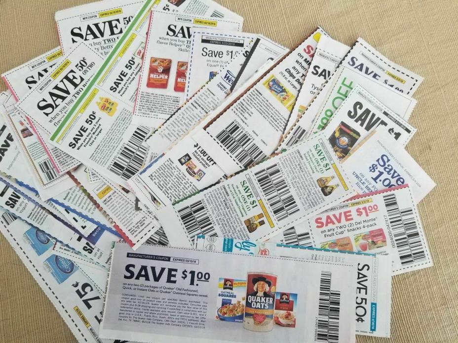 20 Grocery Coupons Misc Food, Grocery, Beauty etc $$$ Savings