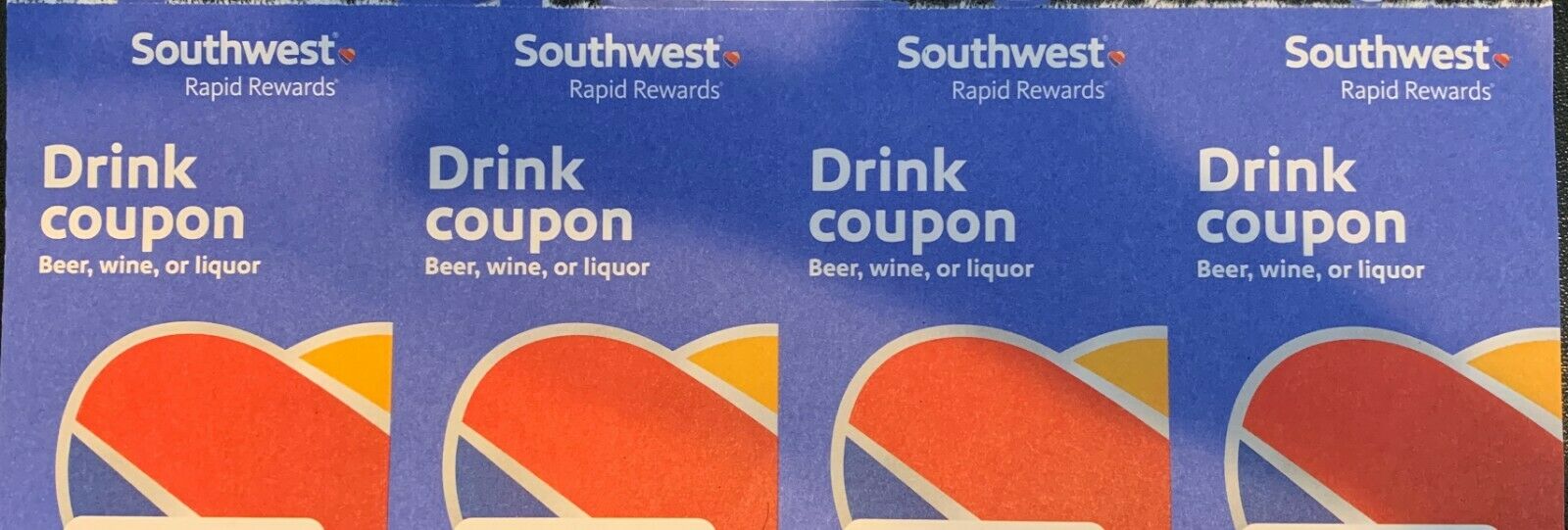 4 Southwest Drink Coupons Expire March 31st 2019 (within 30 days)