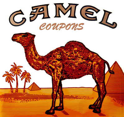 Coupons: Camel Cigarettes - 2 each of $5 Off One Carton - Expires: 02/28/2019