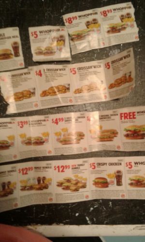 burger king coupons