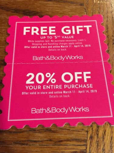 Bath and Body Coupons