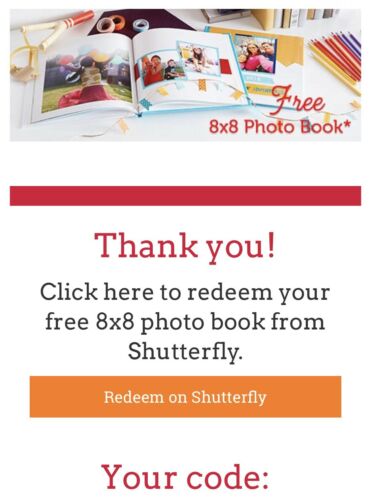 Shutterfly.com   8x8 Photo Book Coupon       Expires 3/31/19