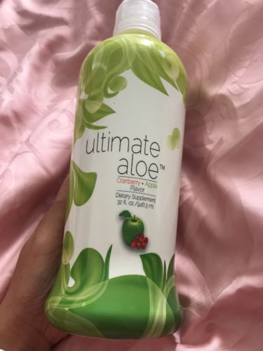 Market America Ultimate Aloe Juice Cranberry Apple 32OZ Fast Shipping Free