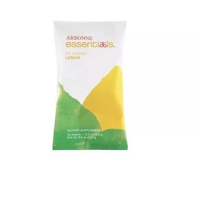 Arbonne Essentials Fit Chews -Lemon