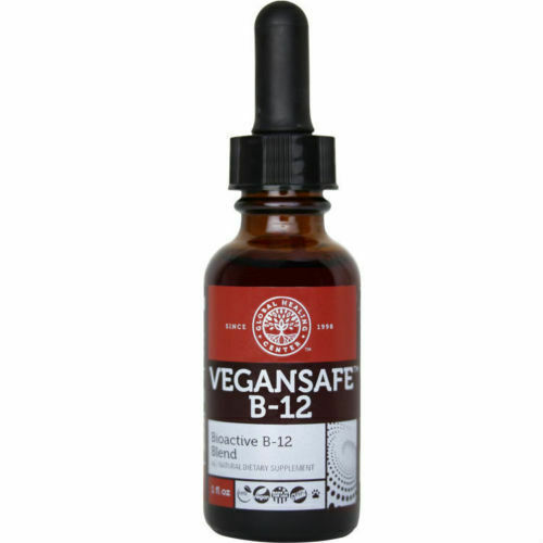 VeganSafe B-12 Supplement - Organic, Vegan Vitamin B12 by Global Healing Center