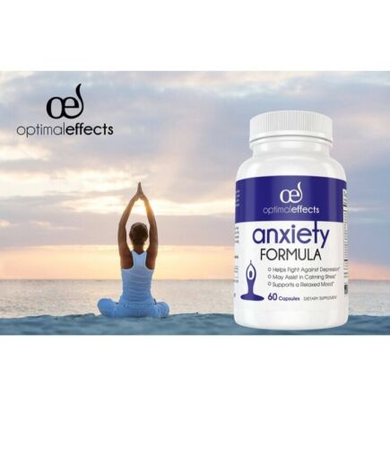 Anxiety Formula Optimal Effects  Anxiety relief 60 Caps