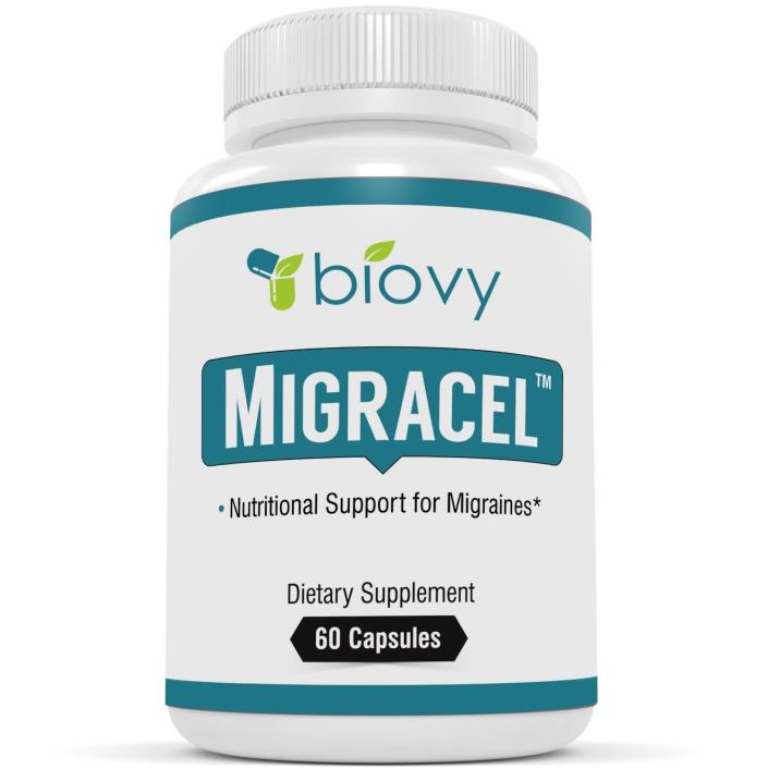 Biovy Migracel Support For A Clear Mind Mental Tension & Stress Relief 60ct - H