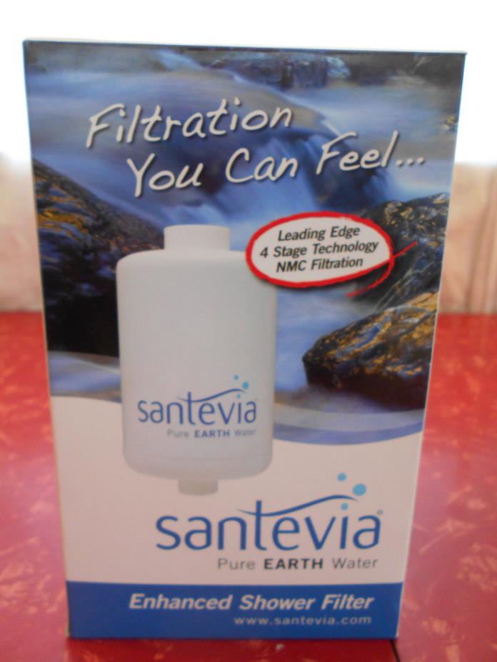 Santevia Enhanced Shower Filter 4 Stage Technology NMC Filtration