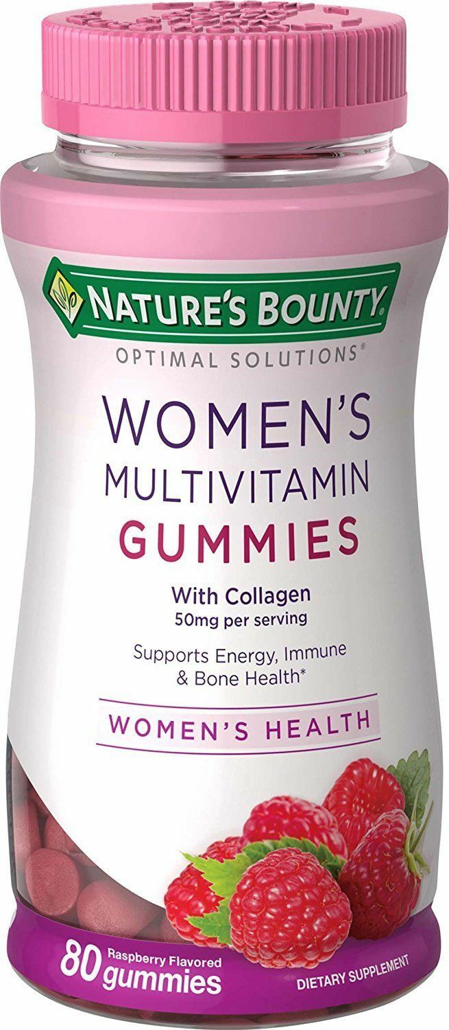 Nature's Bounty Optimal Solutions Women's Multivitamin 80ct Gummies EXP 12/17