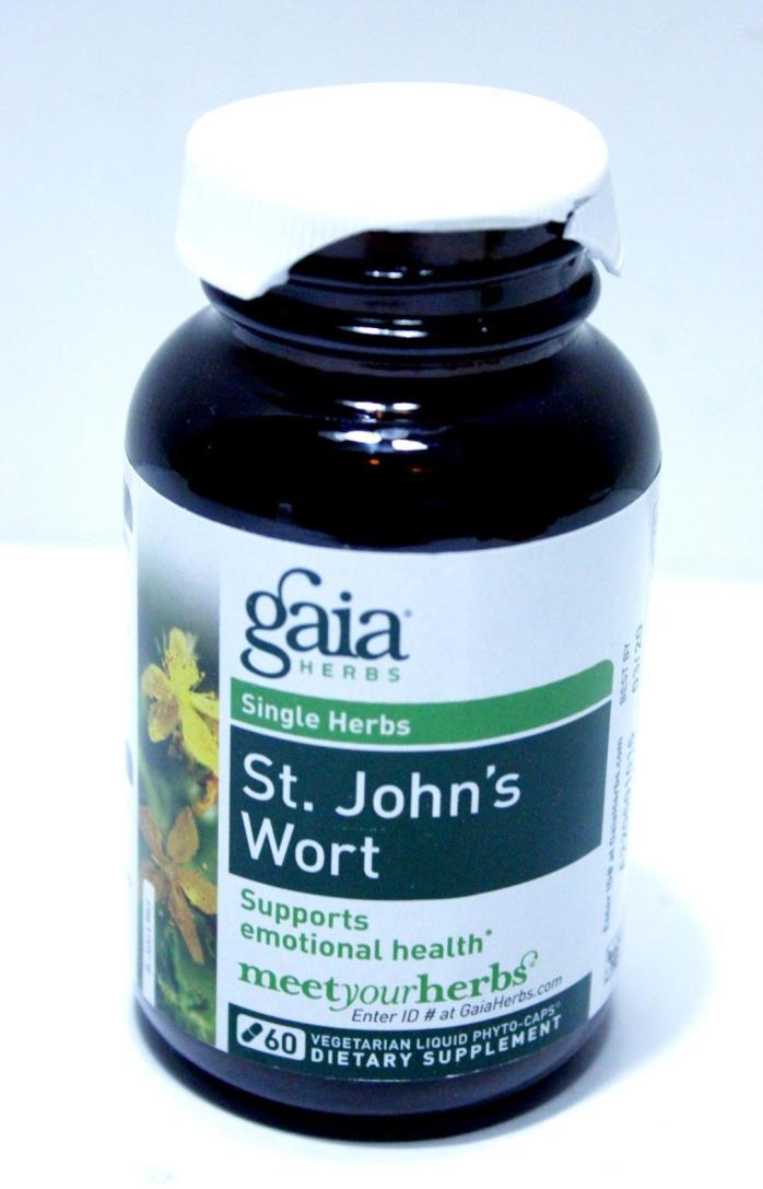 Gaia Herbs St. John's Wort 60 Capsules
