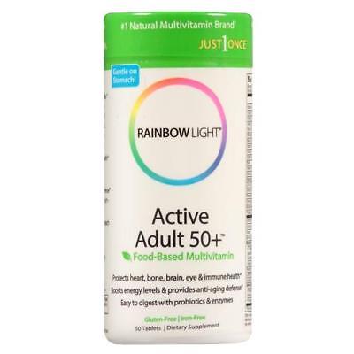 Rainbow Light Active Adult 50+ Multivitamin, Tablets, 50 ea