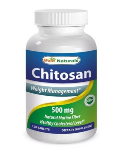 Best Naturals Chitosan 500 mg 120 Tablets *Weight Management*