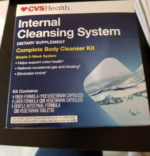 CVSHealth Internal Cleansing System Complete Body Cleanser Kit Exp 12/31/2018
