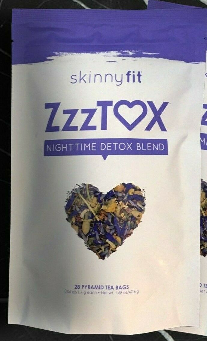 Skinnyfit Zzztox Nighttime Detox Blend 28 Tea Bags Supper Fast Shipping***