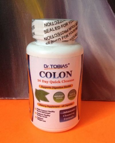 Dr. Tobias Colon:14 Day Quick Colon Cleanse to Support Detox, Weight Loss (28ct)