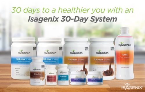 ISAGENIX 30-DAY SYSTEM With FREE MEMBERSHIP and 25% DISCOUNT ON FUTURE ORDERS