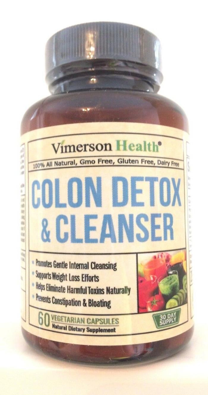 Vimerson Health Colon Detox Cleanse & Weight Loss Supplement 100% Natural! Fresh