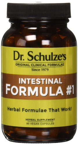 Dr. Schulzes Colon Bowel Cleanse Intestinal Formula #1 - All Natural - 90 Ct