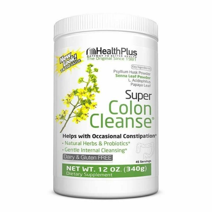 Super Colon Cleanse Health Plus 12 oz Powder