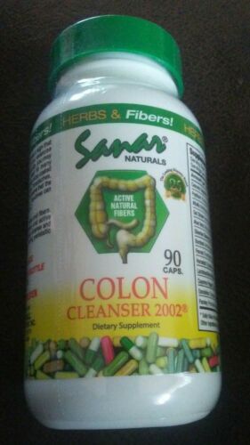 Sanar Naturals Colon Cleanser 2002 Detox and Natural Laxatives 90 Capsules