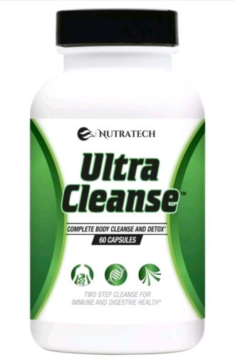 Nutratech Ultra Cleanse - Help Support Weight Loss, Digestive Health! 60 Caps
