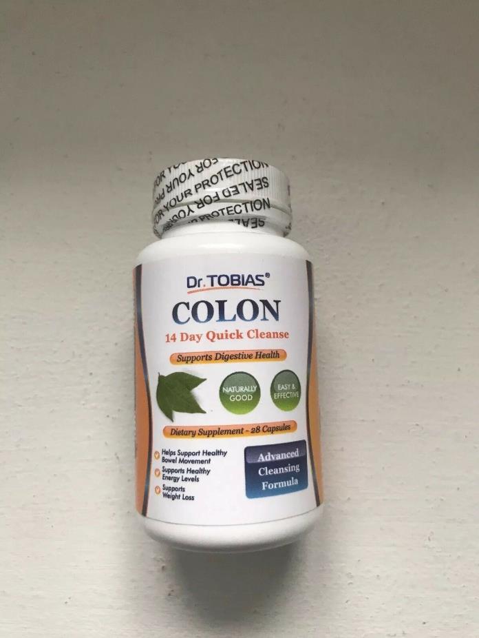 Dr. Tobias Colon: 14 Day Quick Cleanse EXP 10/20.FREE SHIPPING