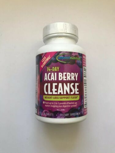 Applied Nutrition 14-day Acai Berry Cleanse Tablets 56-Tab.FREE SHIPPING