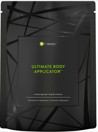 IT WORKS! Body Wraps Ultimate Applicators Tone Tighten Firm Pack Of 4 *Authentic