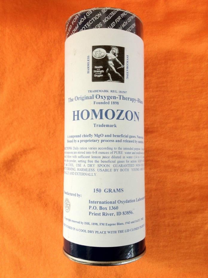 HOMOZON-ORIGINAL BLASS OXYGEN THERAPY DETOX & CLEANSE